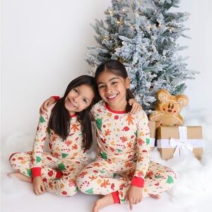 Christmas joy two-pieces bamboo pajama
